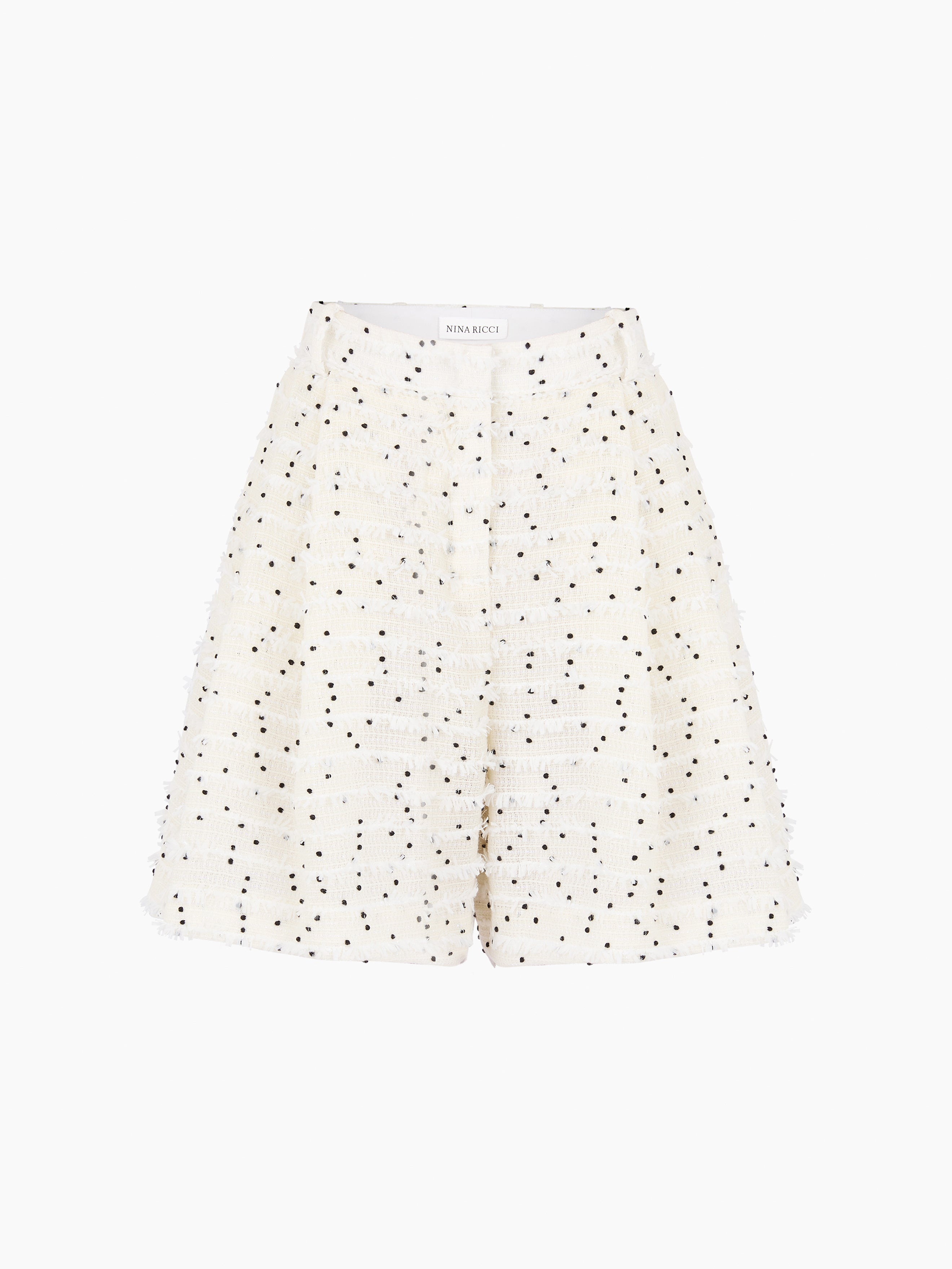 WIDE PLEATED SHORTS - 5