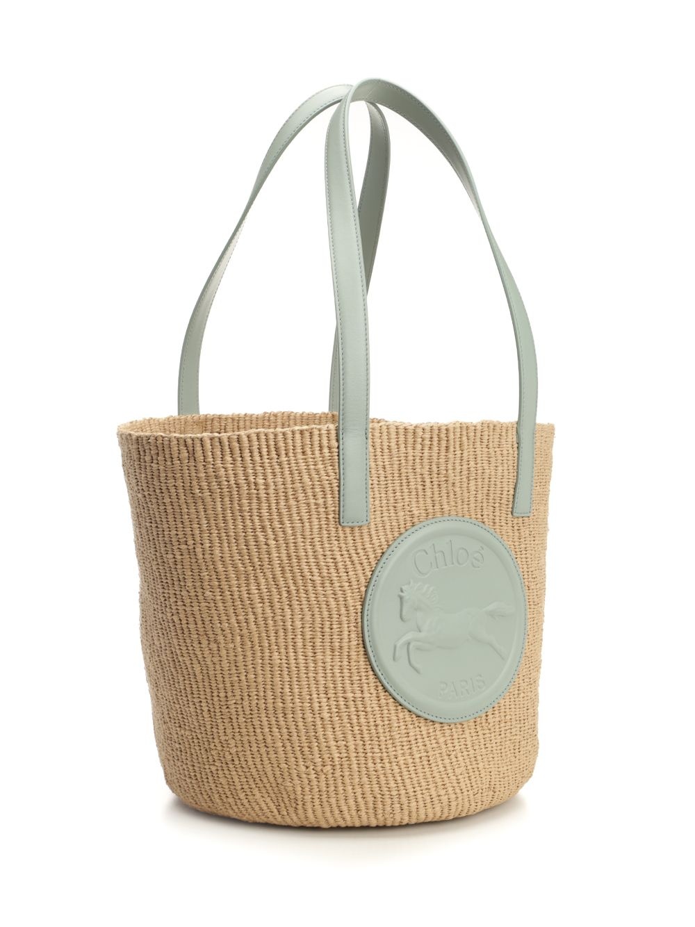 Horse Medal Shoulder Bags Beige - 2