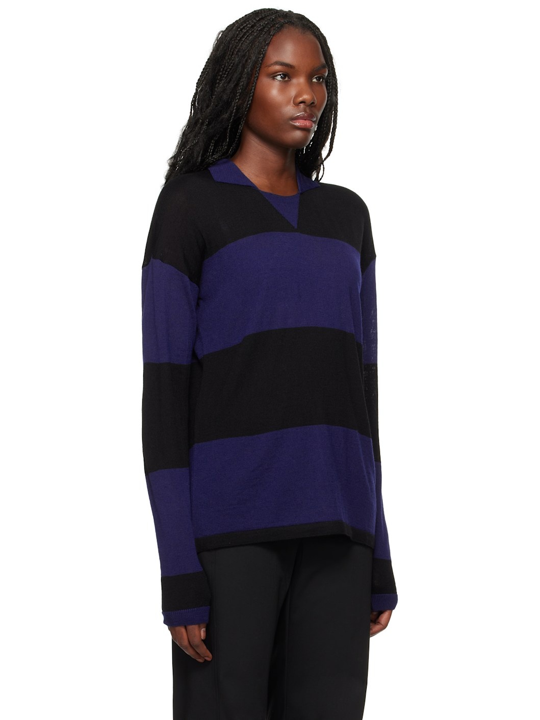 Navy & Black Jess Polo - 2