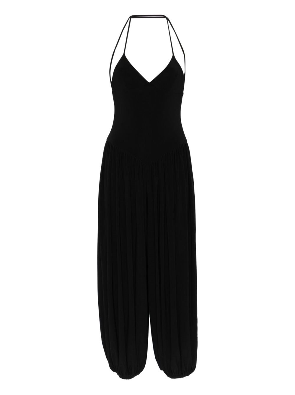 Sleeveless long jumpsuit - 1