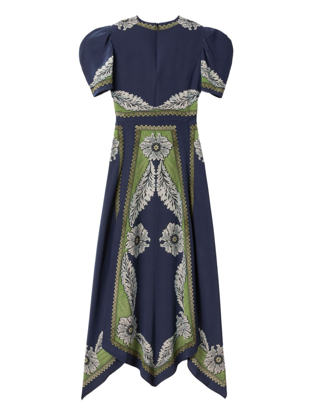 Cherry puff-sleeve dress - 4