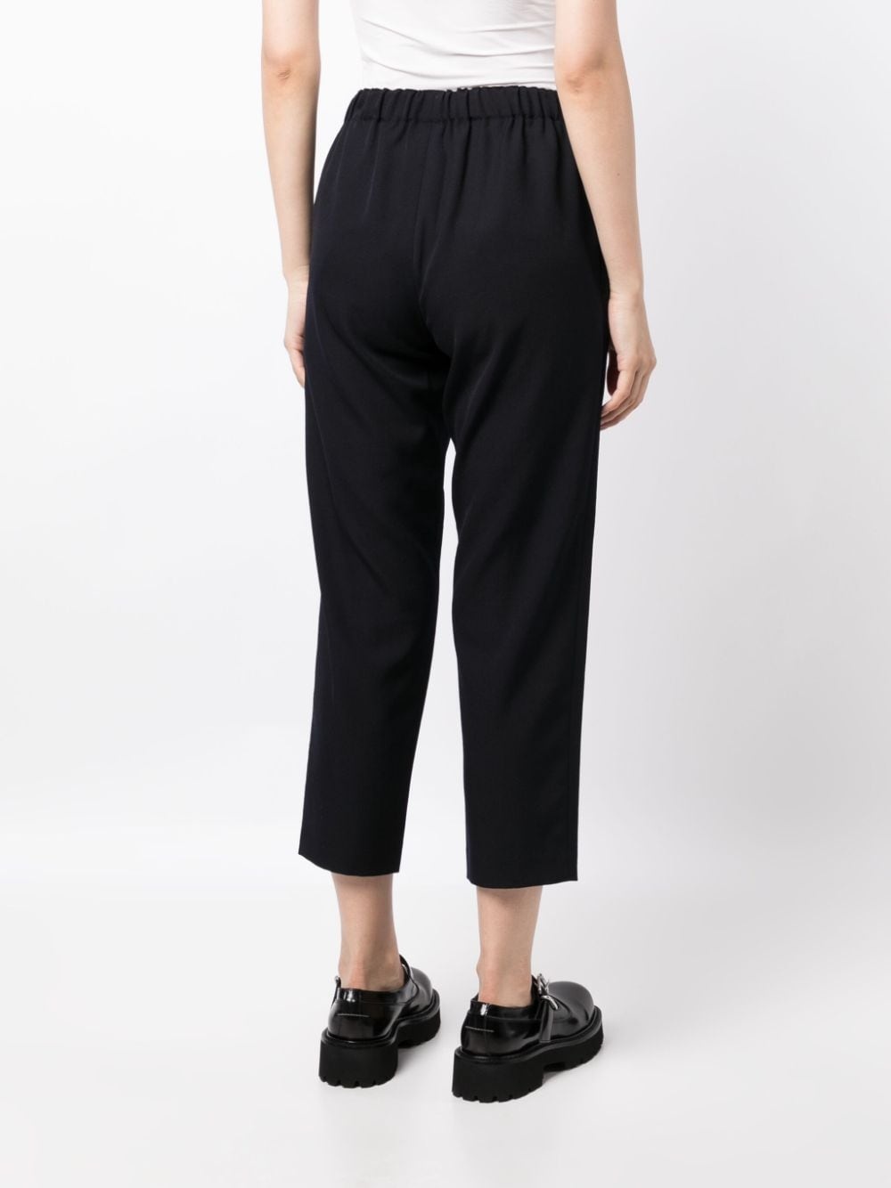 wool cropped trousers - 4