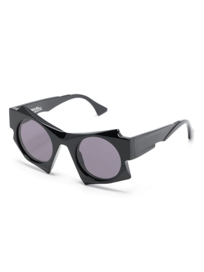Kuboraum U5 geometric-frame sunglasses outlook