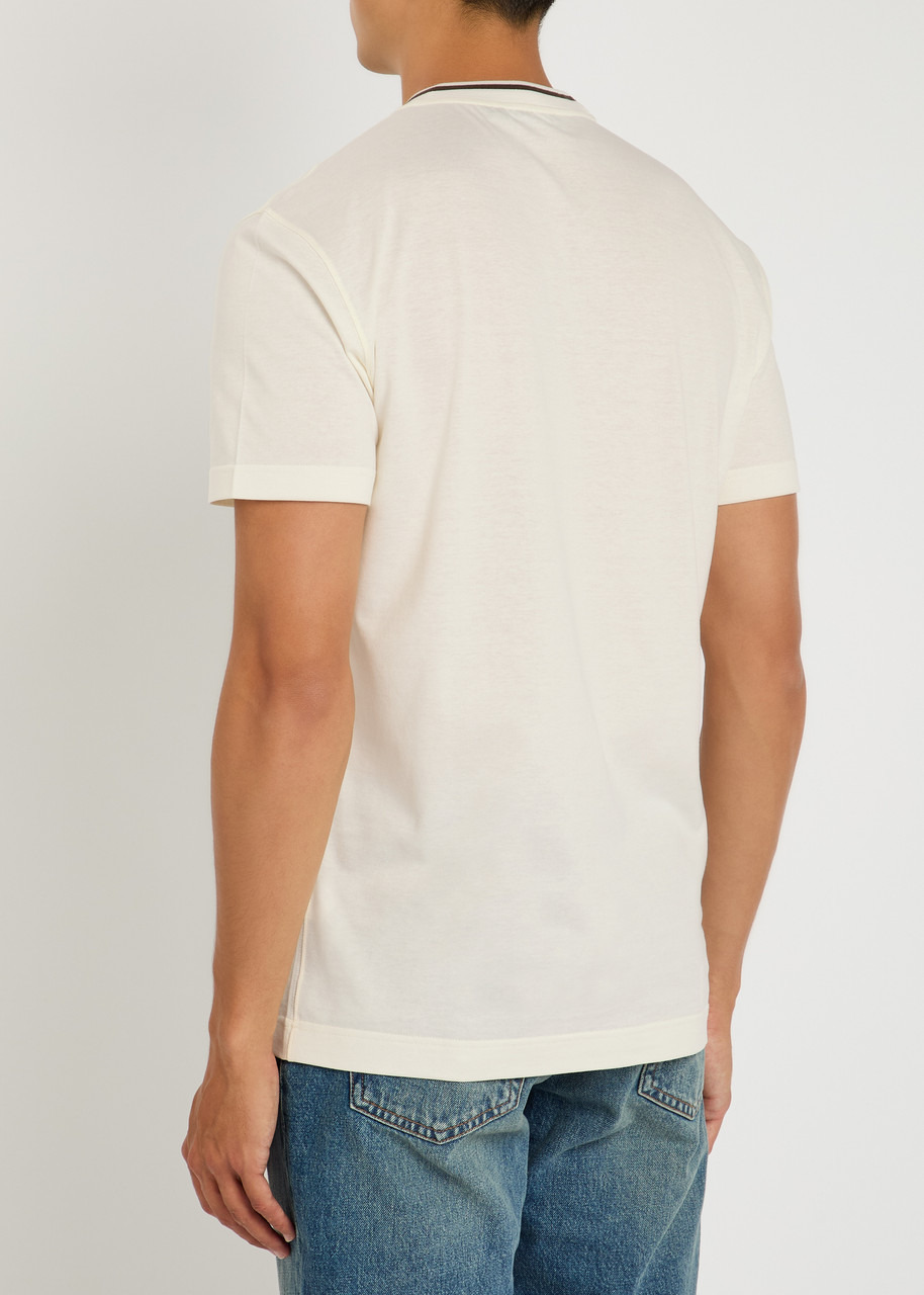 Dolce & Gabbana Logo-embroidered Cotton T-shirt - 3