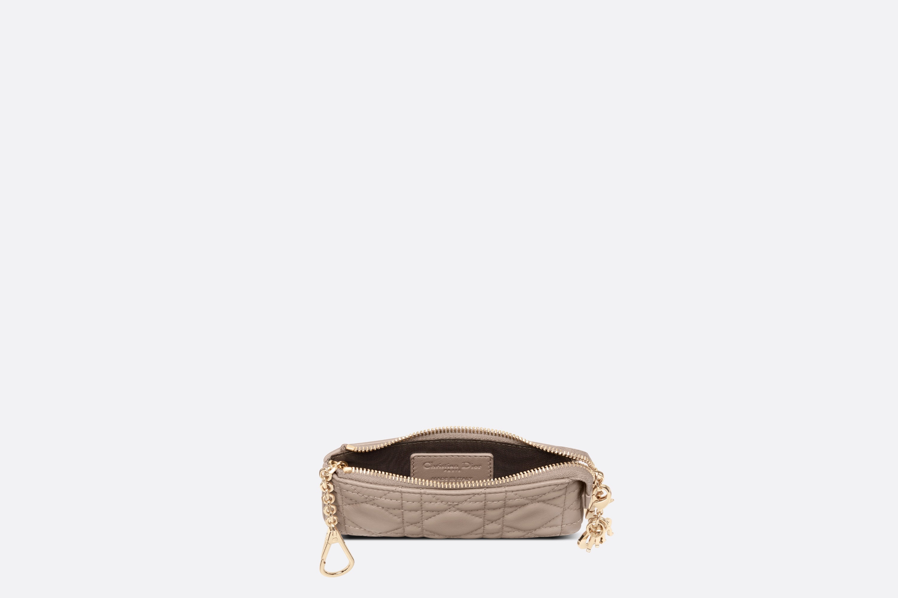 Lady Dior Zipped Key Case - 2