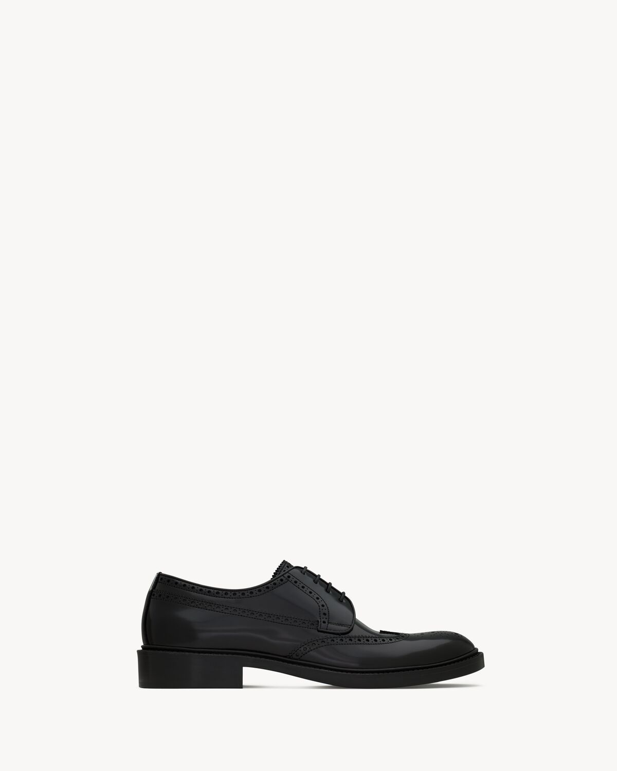 ANTOINE BROGUES IN GLAZED LEATHER - 1
