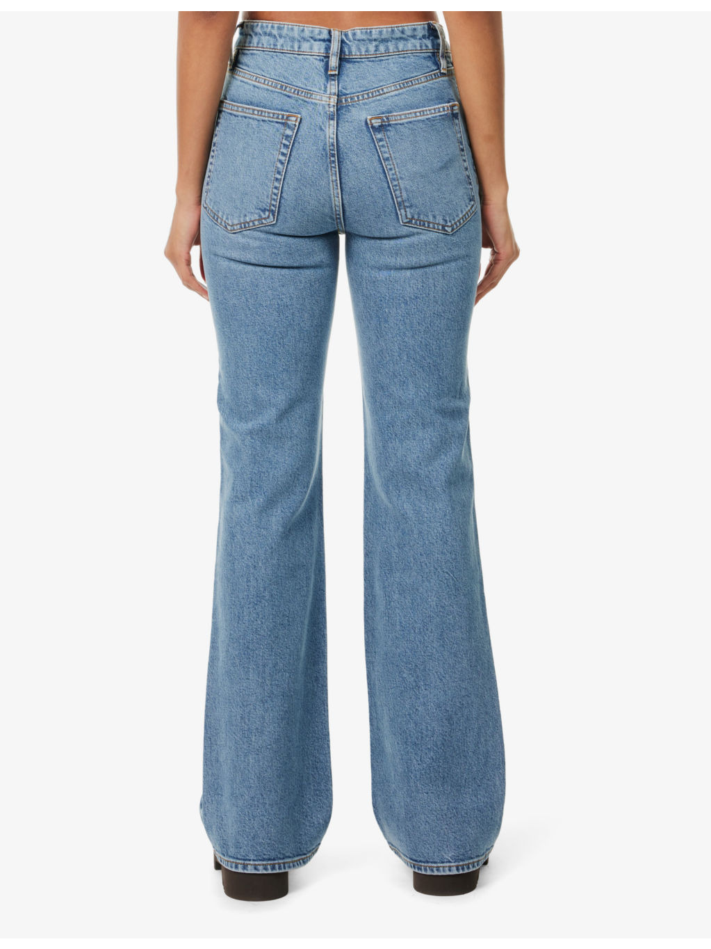 The Arrow high-rise bootcut-leg stretch-denim jeans - 4