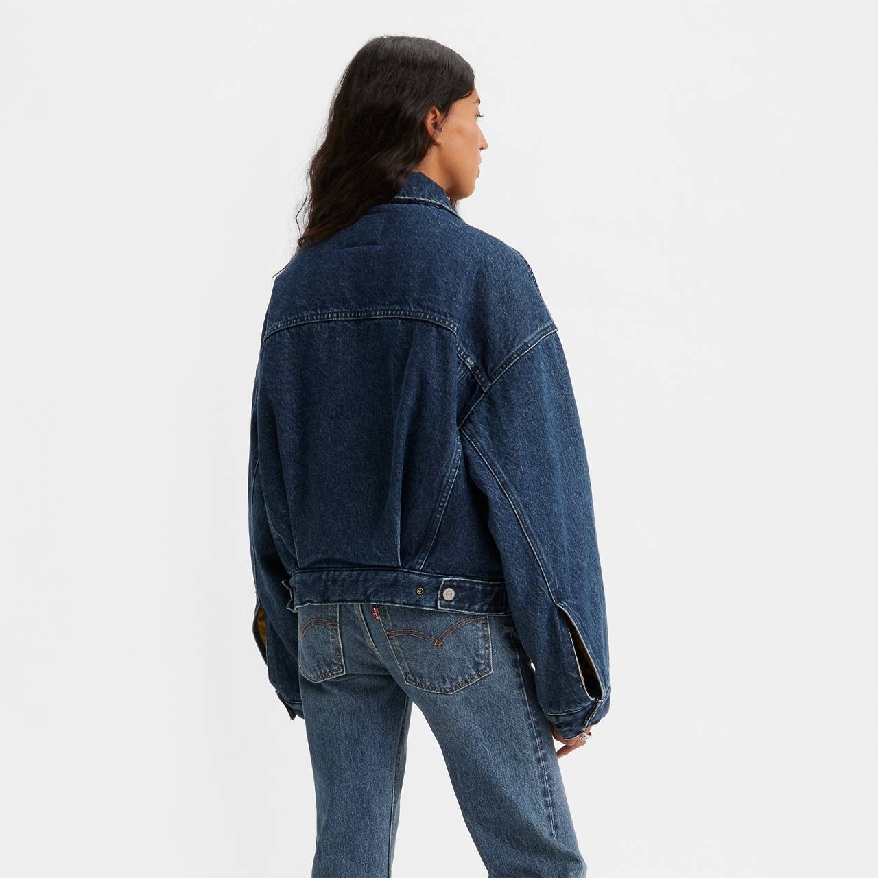 REVERSIBLE BUBBLE TRUCKER JACKET - 3