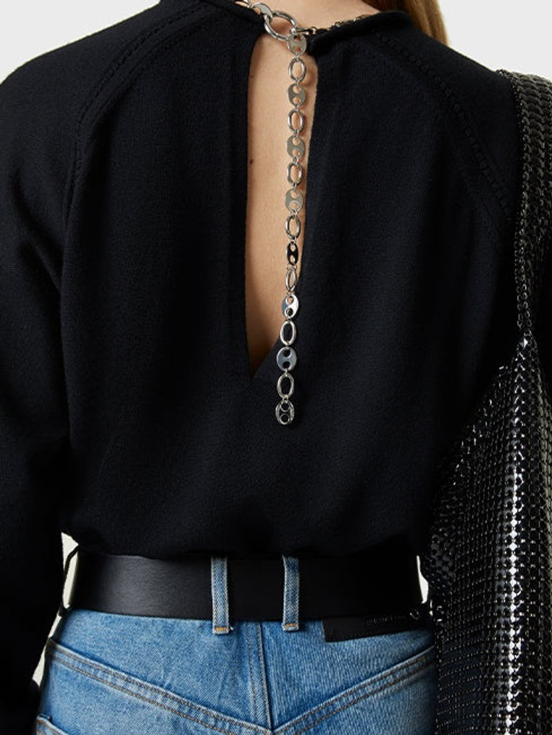 Paco Rabanne BLACK LEAHTER BELT outlook