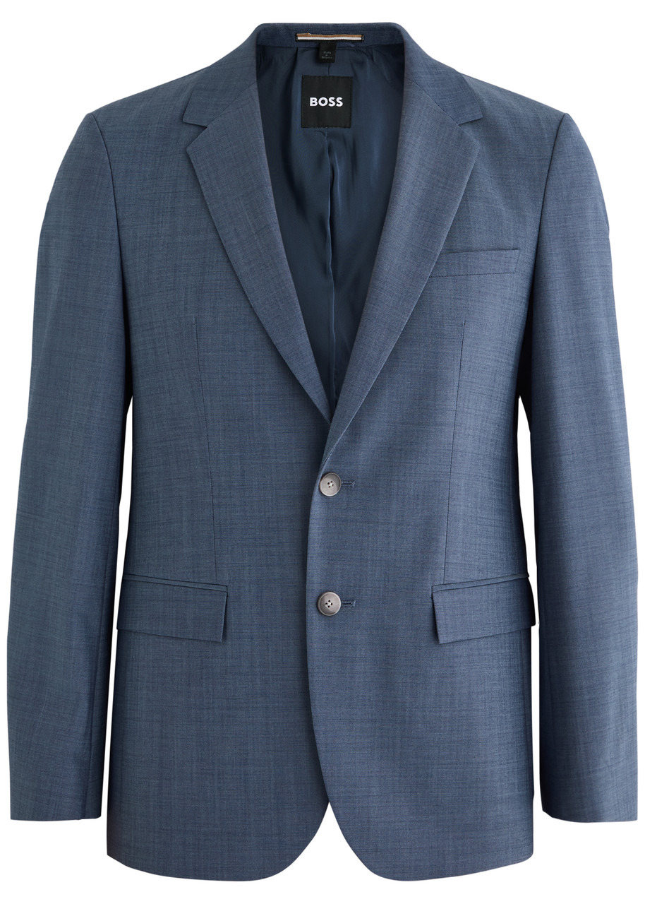 Boss Stretch-wool Blazer - 1