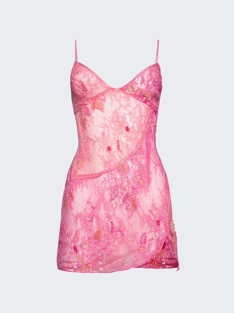 Embroidered Fairy Dress Pink 1