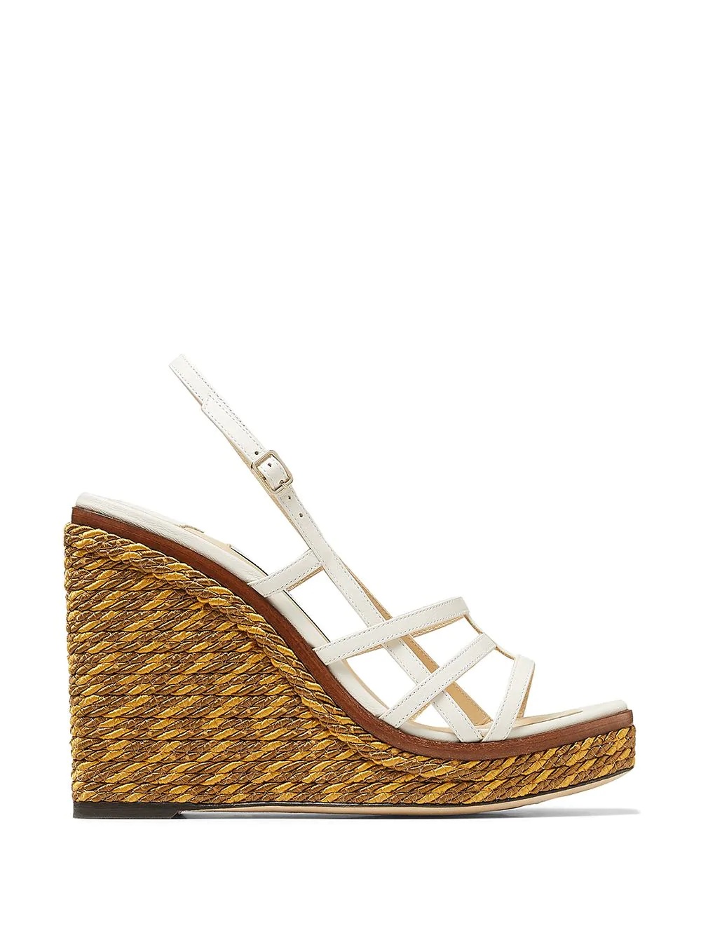 Ariela woven wedge sandals 110mm - 1