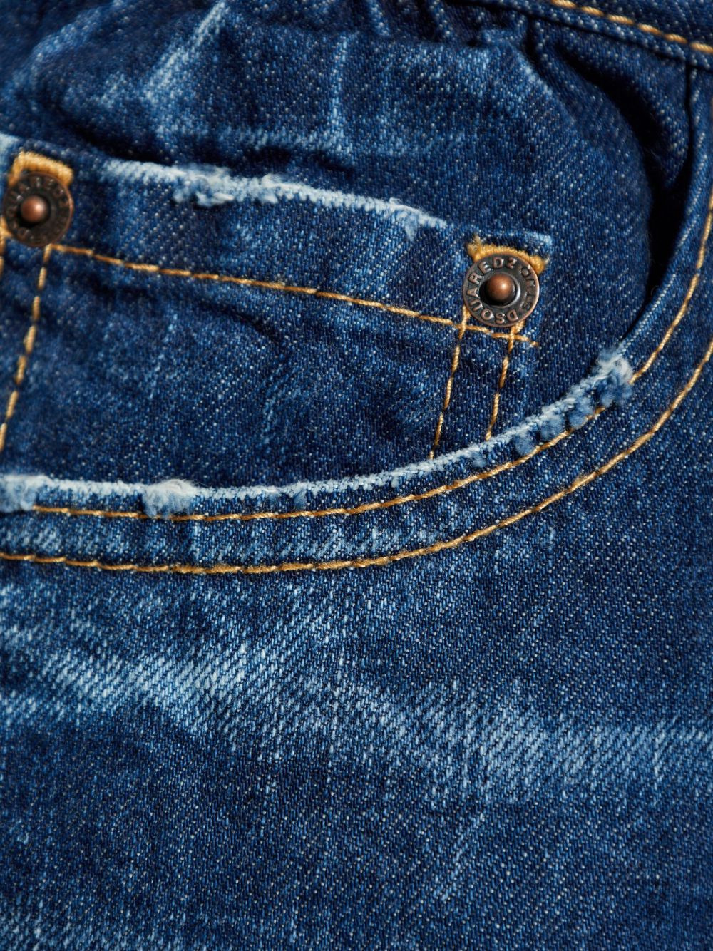 distressed five-pockets jeans - 5
