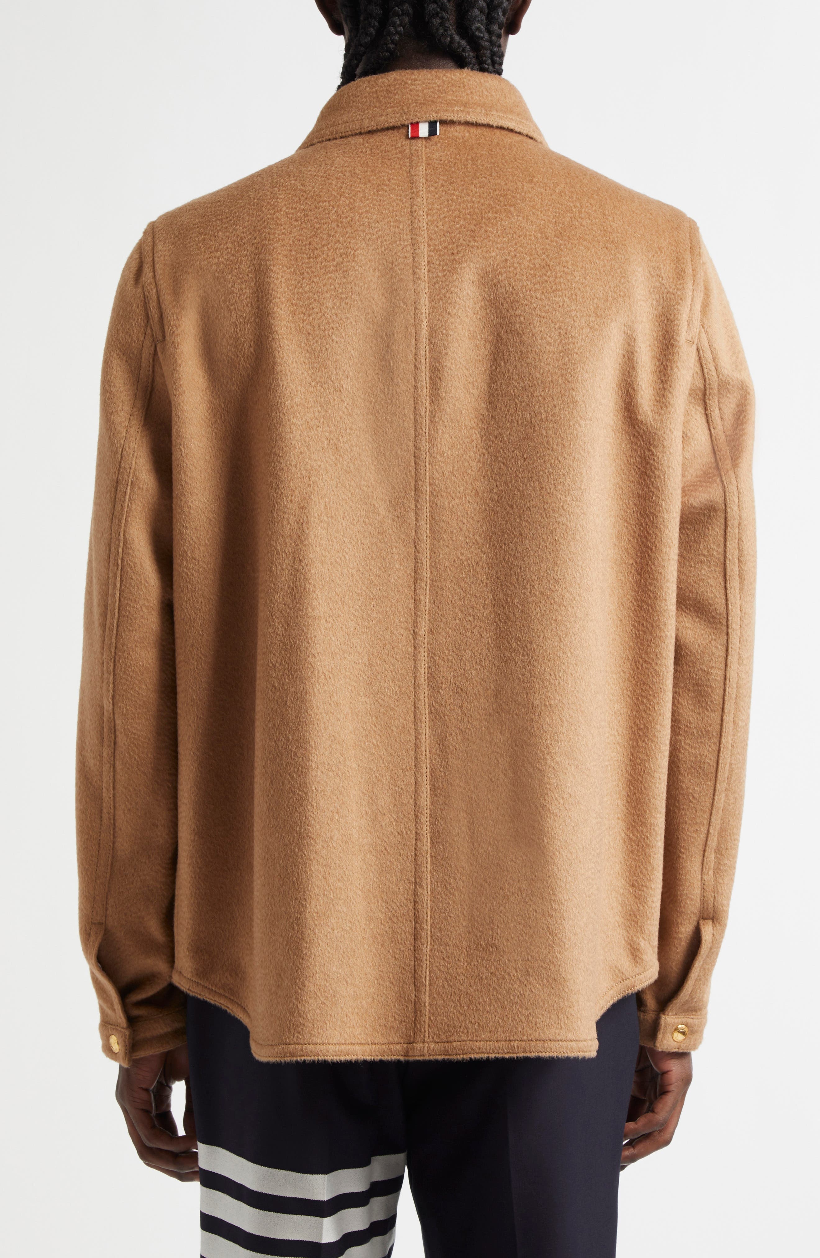 Thom Browne Utility Camel Hair Jacket at Nordstrom - 2