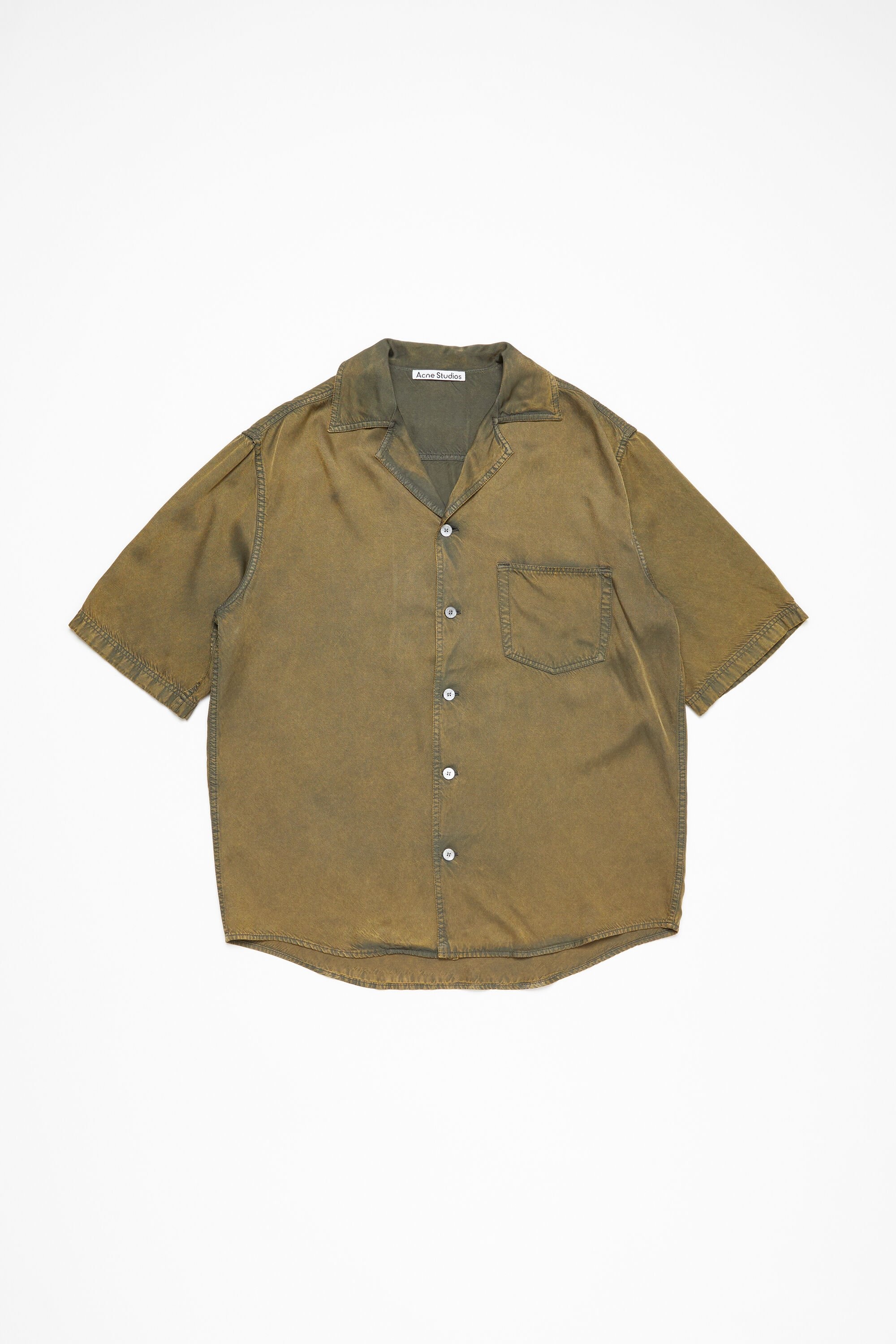 Button-up shirt - Military green - 4