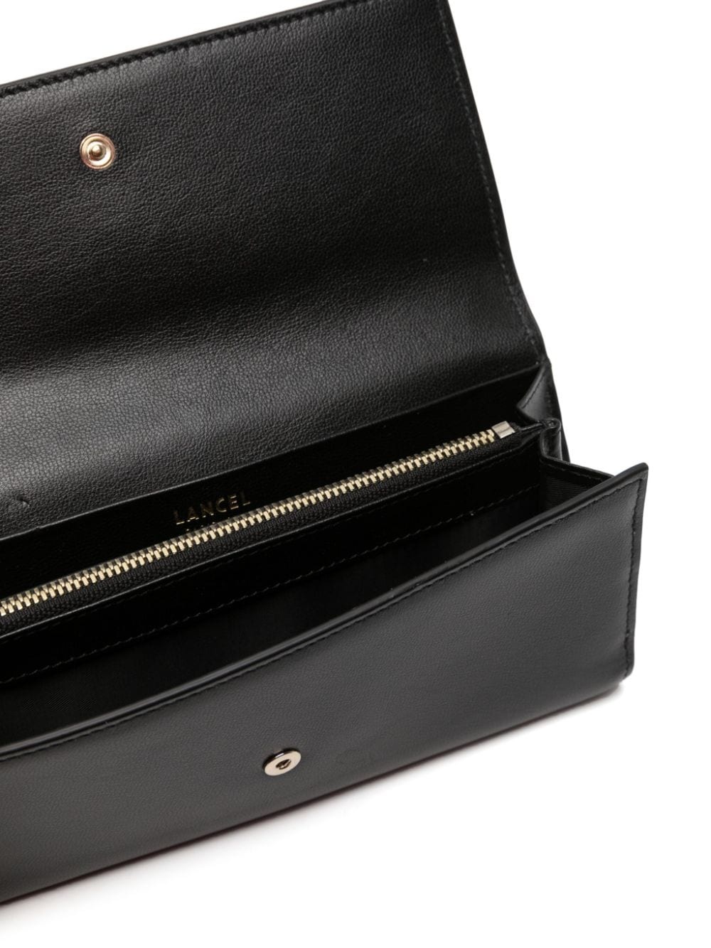 Billie leather flap long wallet - 3