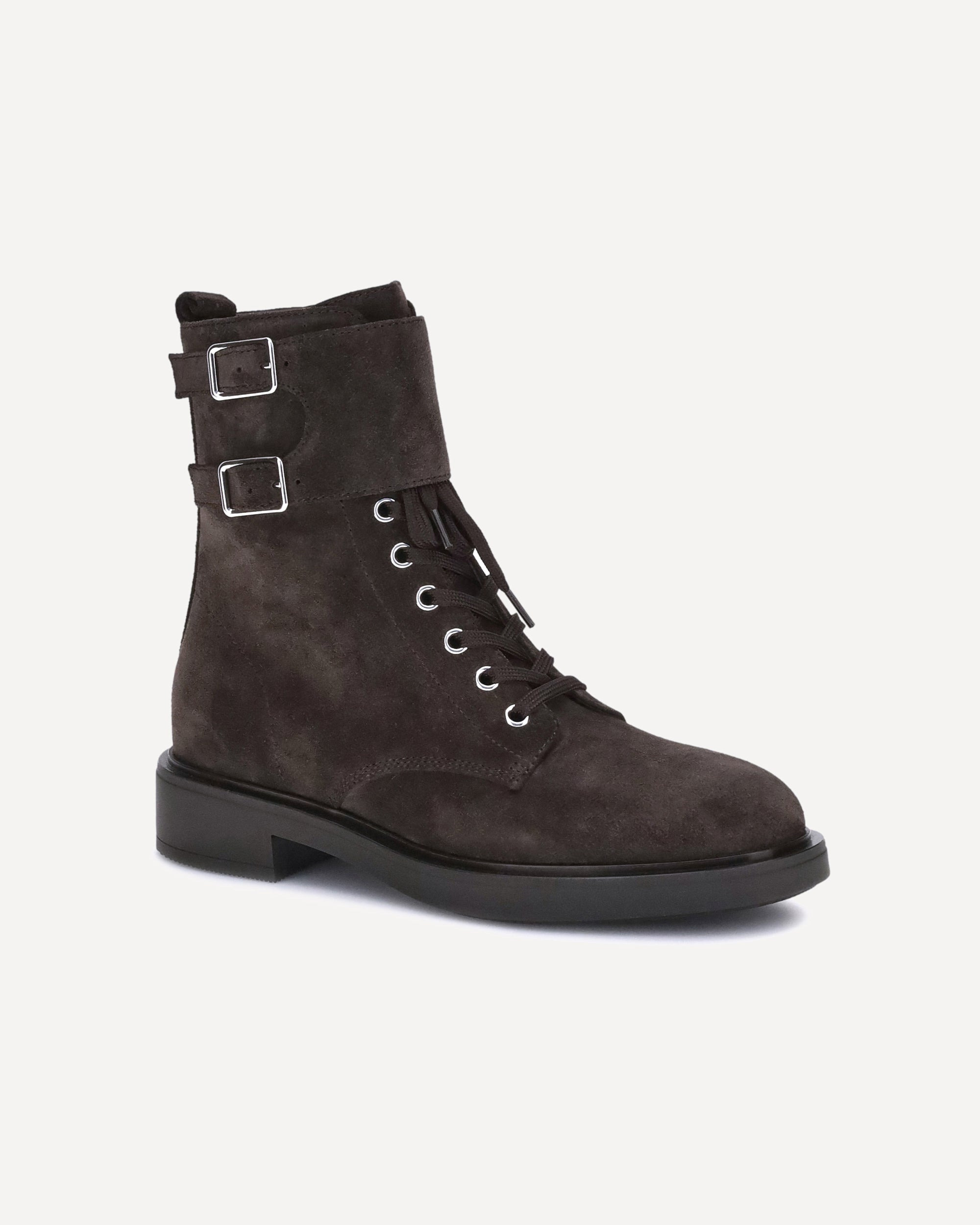 Laced Ankle Boots - 2