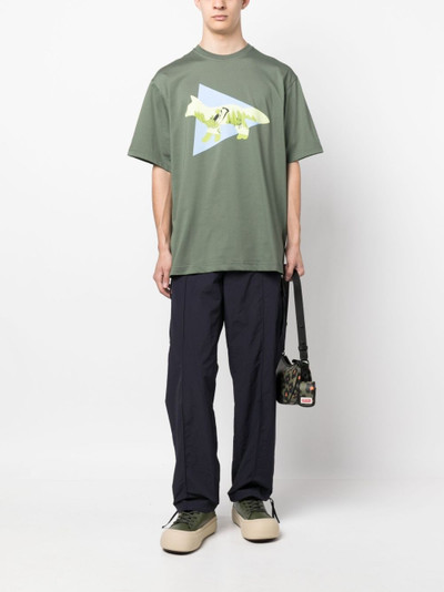 and Wander graphic-print short-sleeve T-shirt outlook