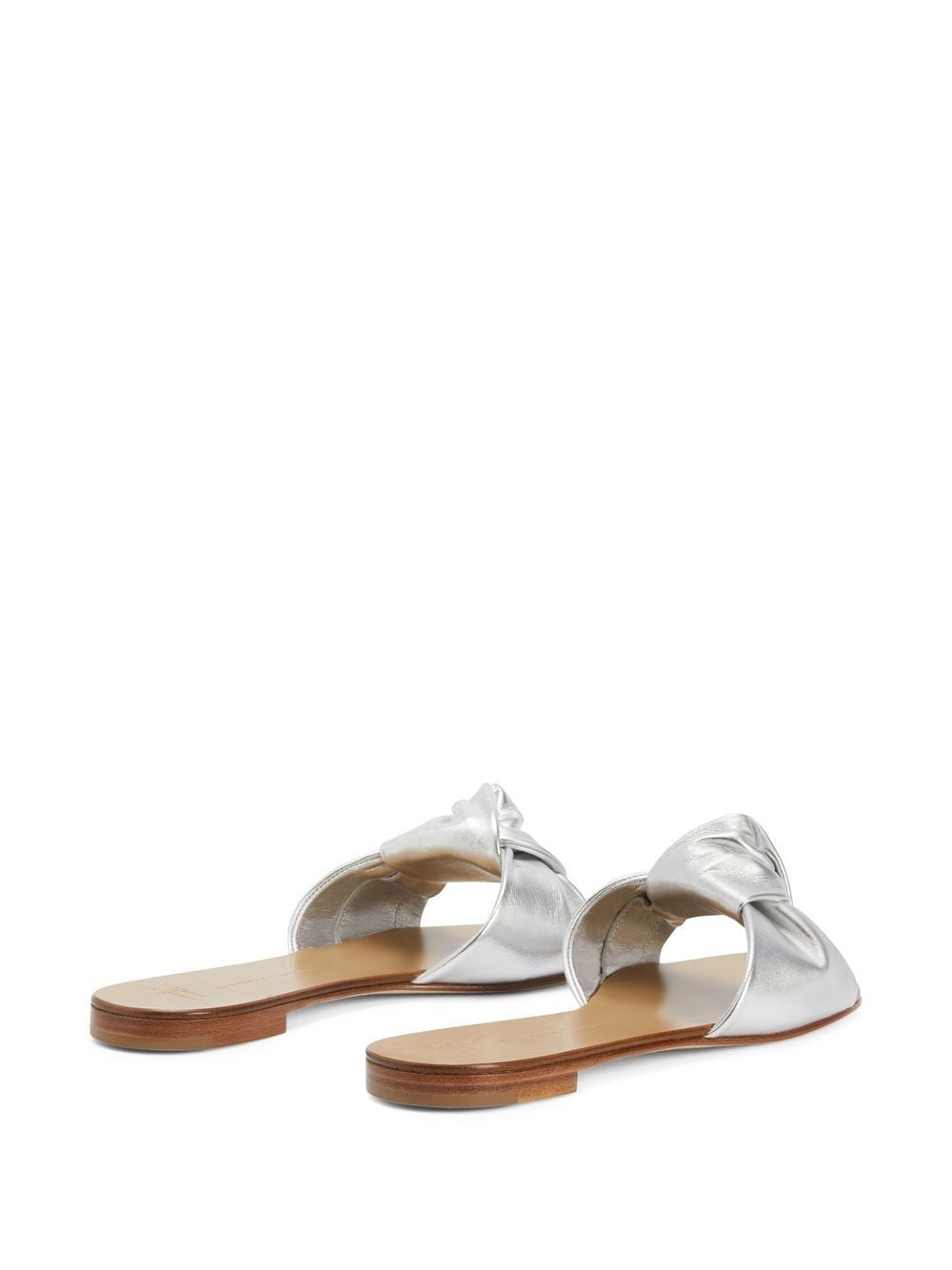 Aycha knot-detailing flat sandals - 3