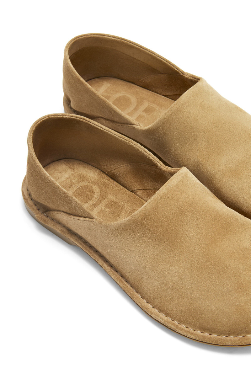 Folio slipper in suede calfskin 5