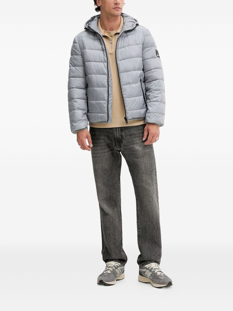 HUGO half-zip high-neck sweatshirt outlook