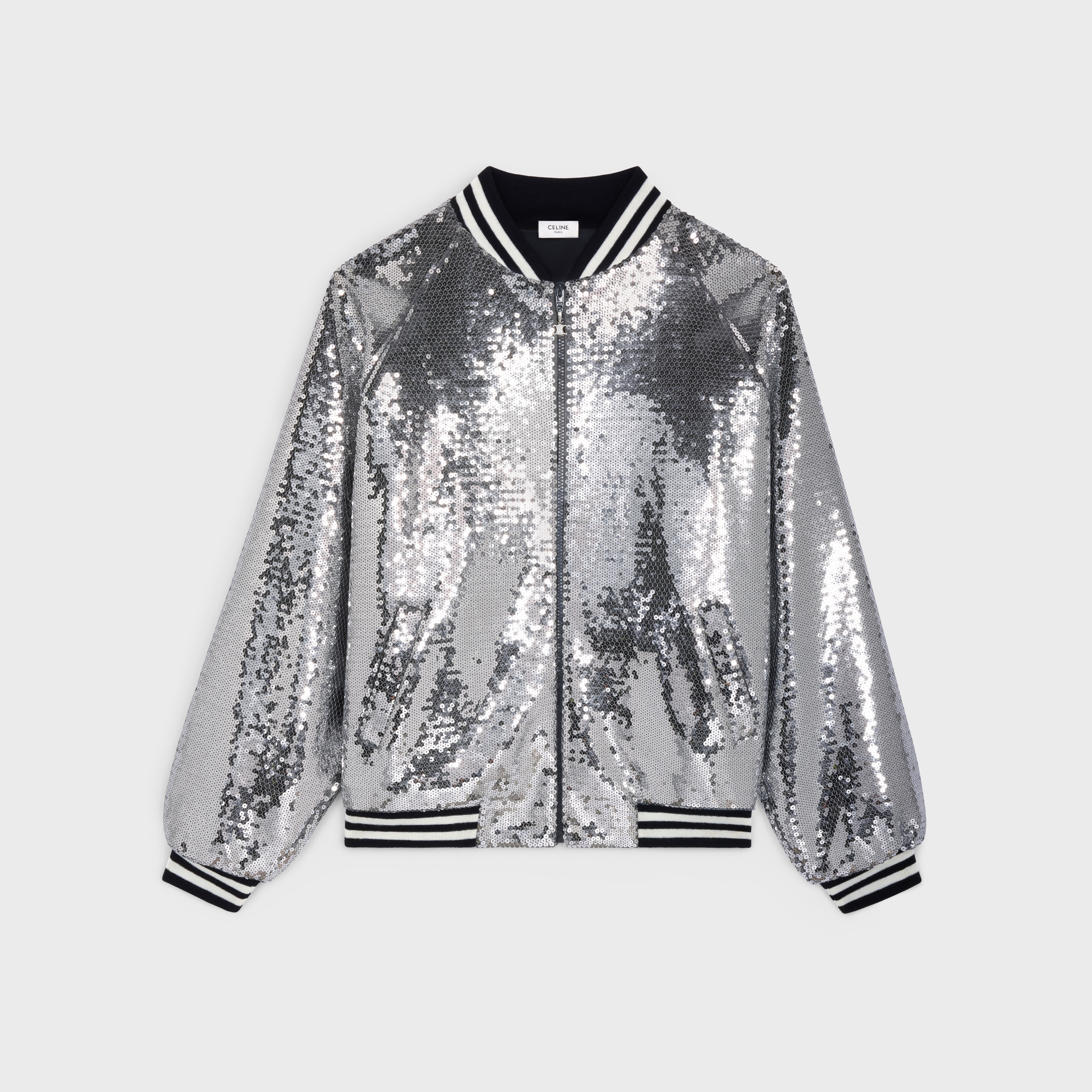 CELINE TEDDY JACKET IN COTTON FLEECE - 1