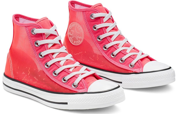 (WMNS) Converse Chuck Taylor All Star High 'See Thru - Racer Pink' 564624C - 2