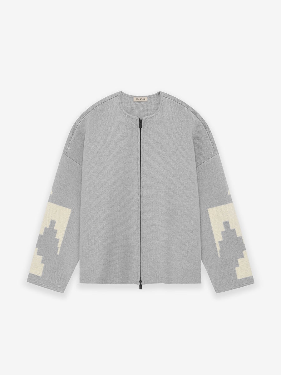 Thunderbird Wool Full Zip Sweater - 1
