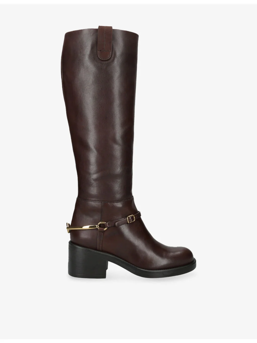 Dakota Knee-High Leather Boots - 1