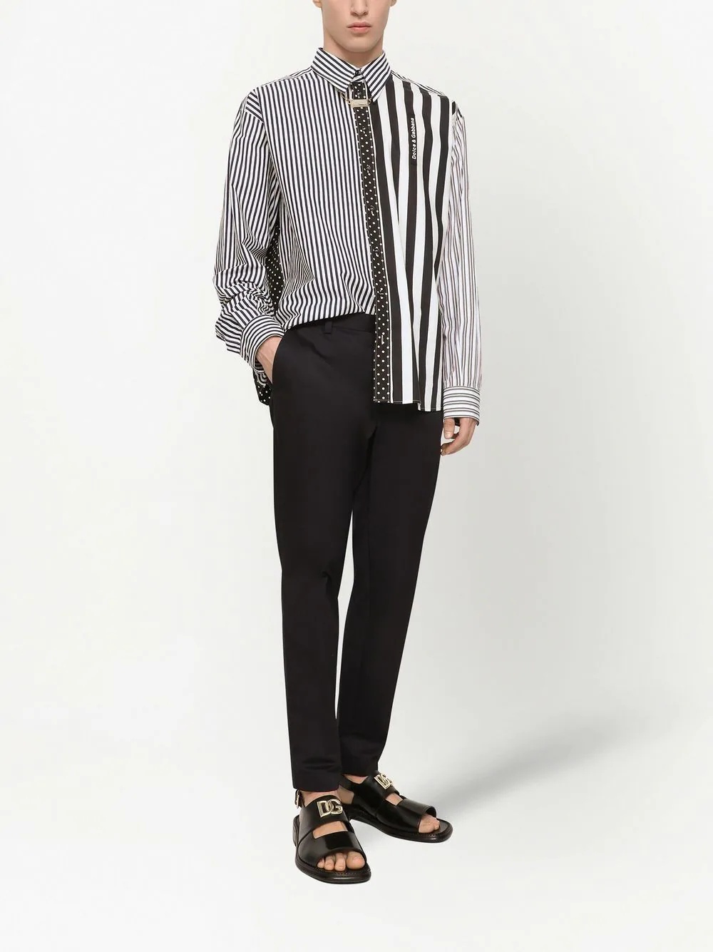 tapered-leg trousers - 3