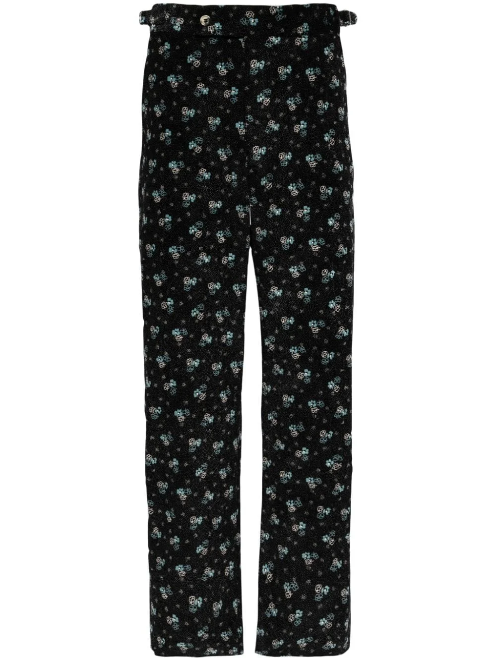 Chicory floral corduroy trousers - 1