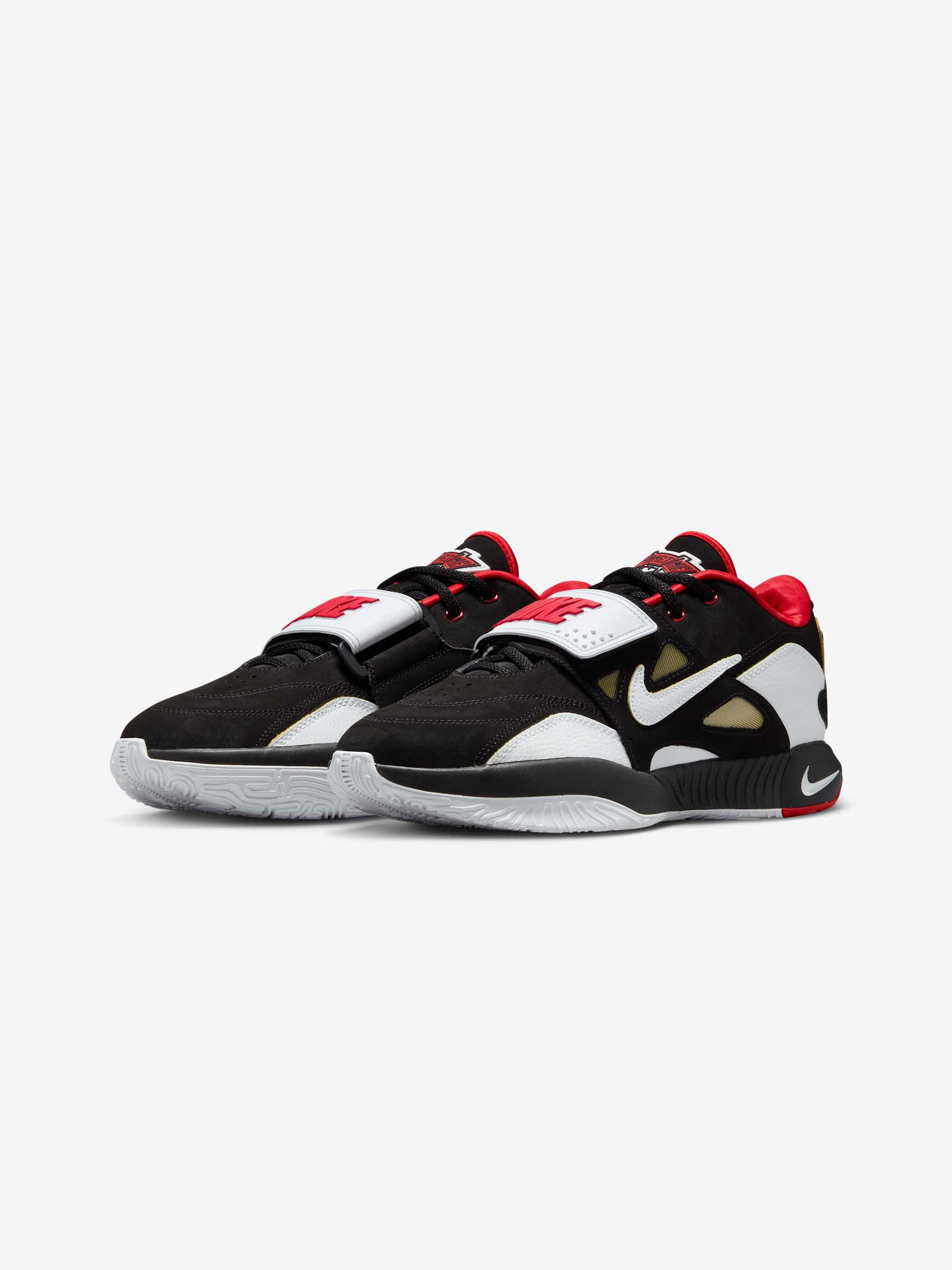 NIKE LEBRON 21 "PRIME 93" (BLACK/WHITE-FIRE RED-METALLIC GOLD) - 2