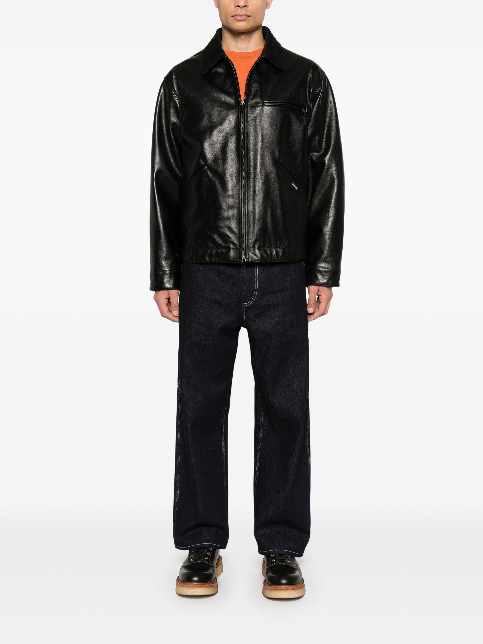 X CARHARTT STRAIGHT-LEG JEANS - 2
