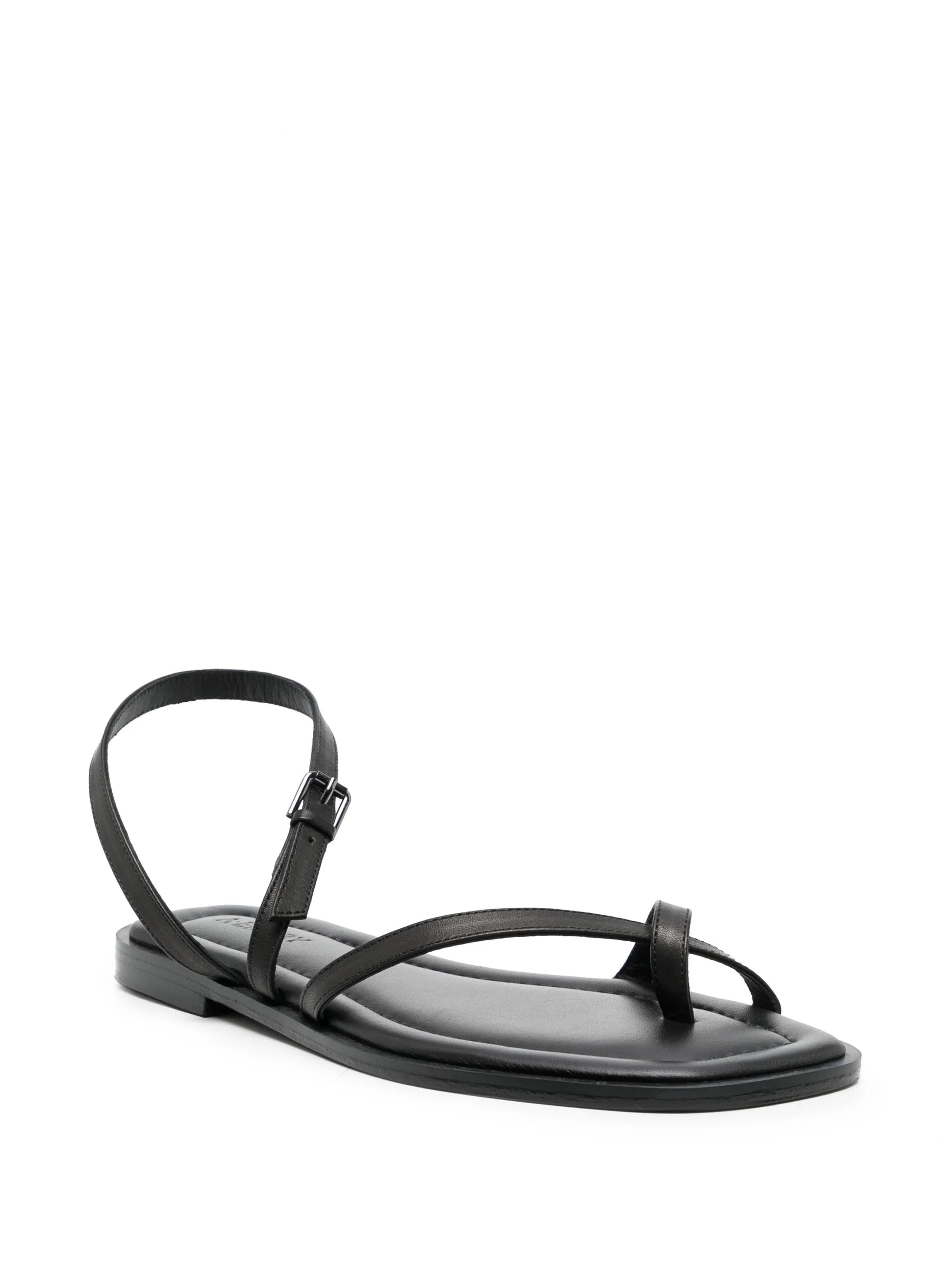 Lucia buckle-fastening leather sandals - 2