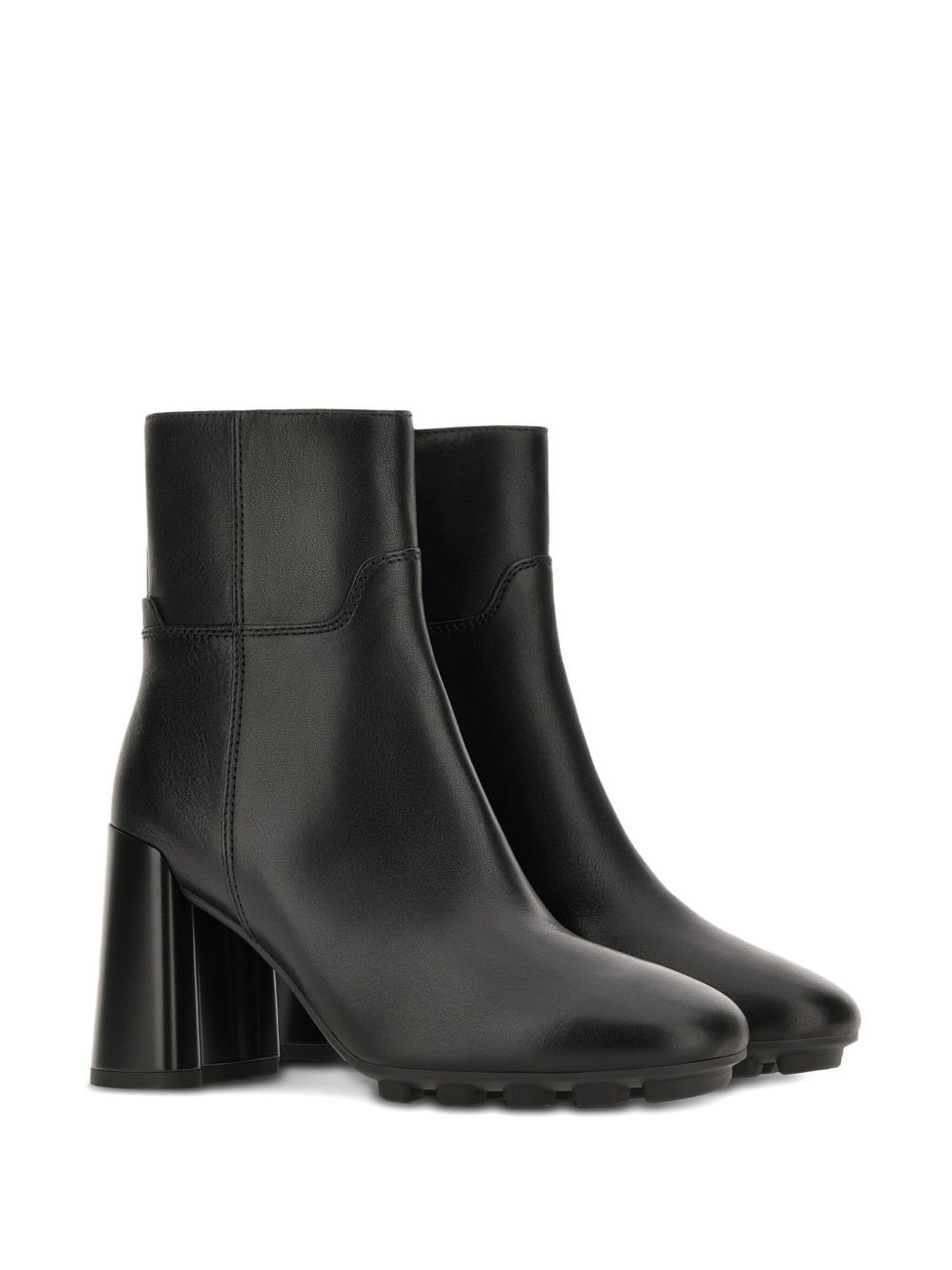90mm leather boots - 2