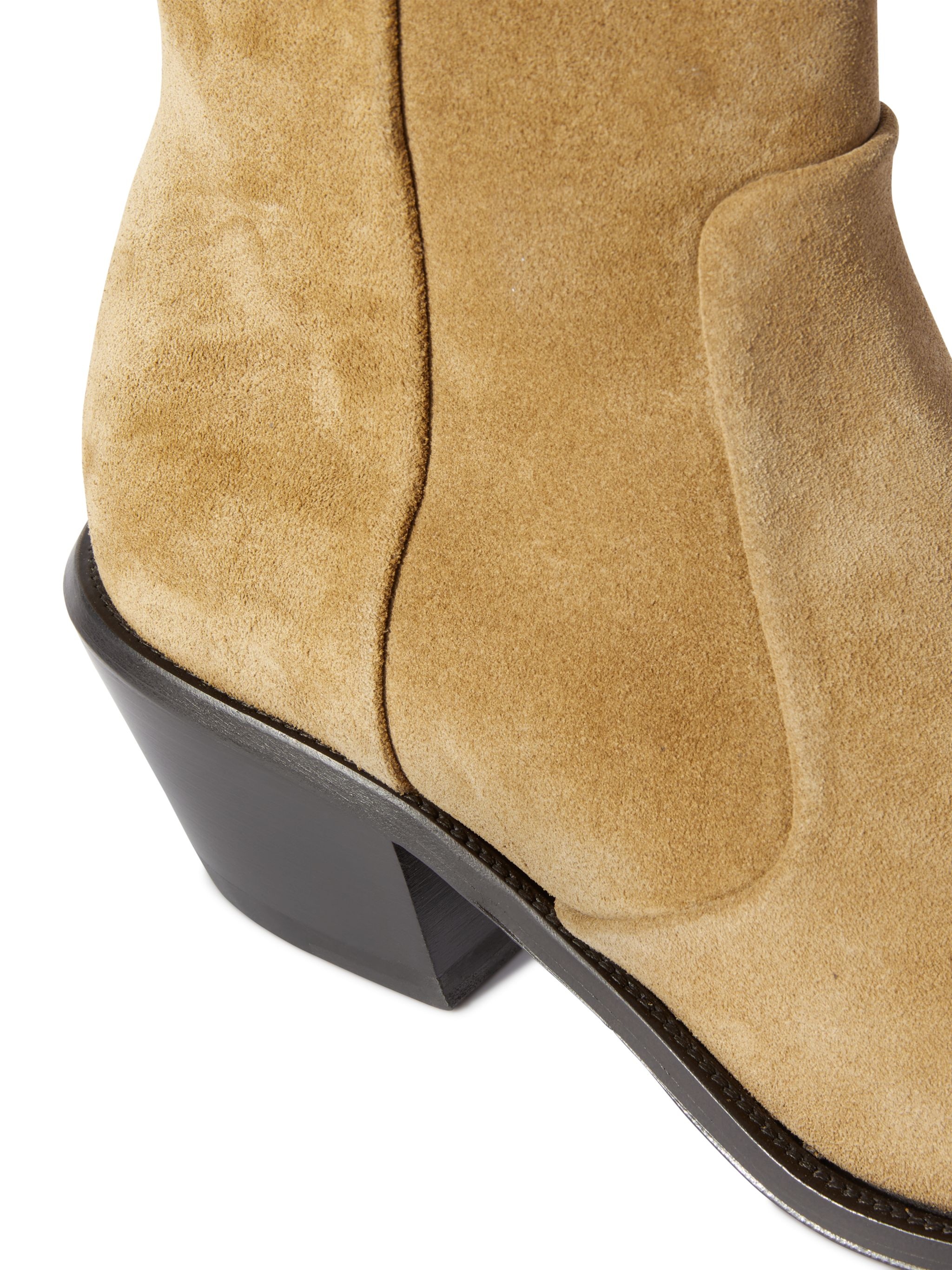 55mm Suede Ankle Boots - 5
