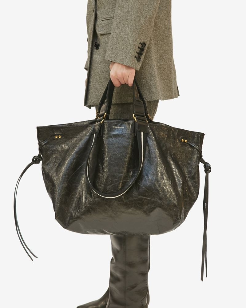 Isabel Marant WARDY LEATHER TOTE BAG outlook