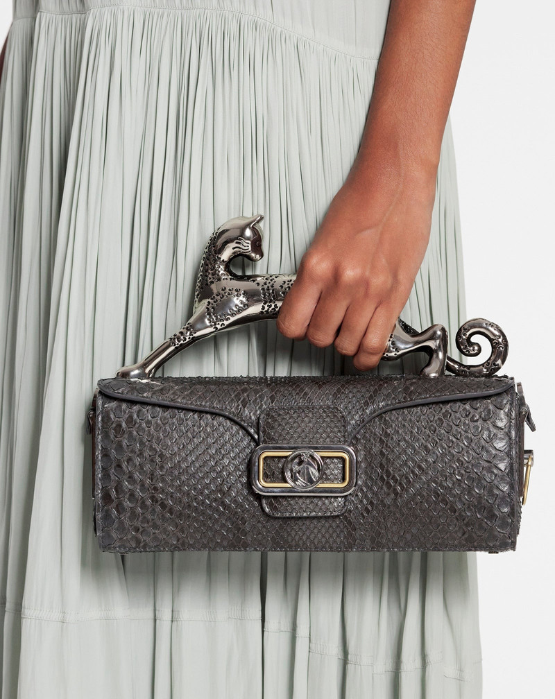 Lanvin MM PENCIL CAT BAG IN PYTHON outlook
