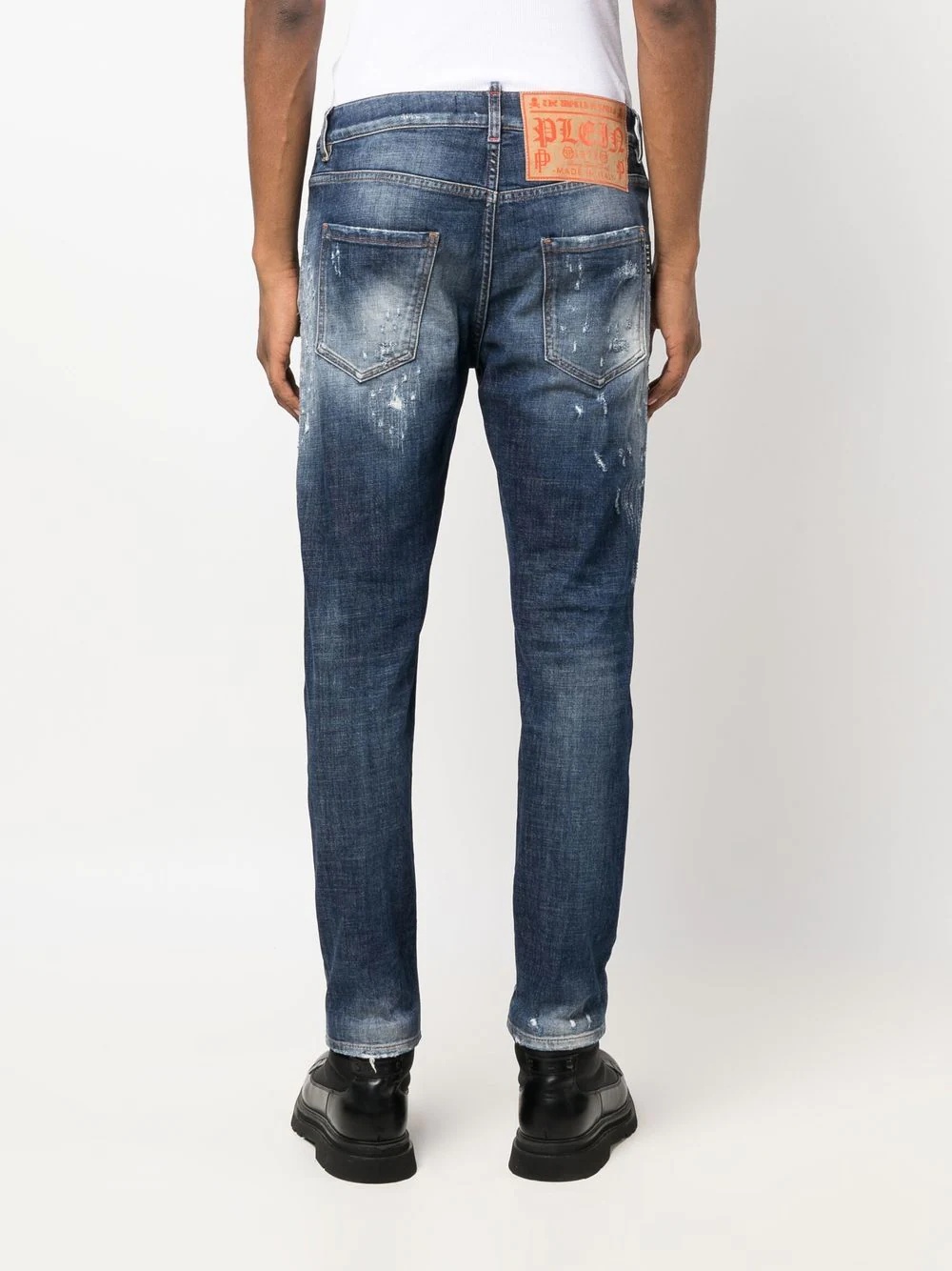 straight-leg denim jeans - 4