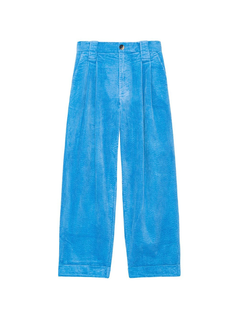 pleated corduroy trousers 1