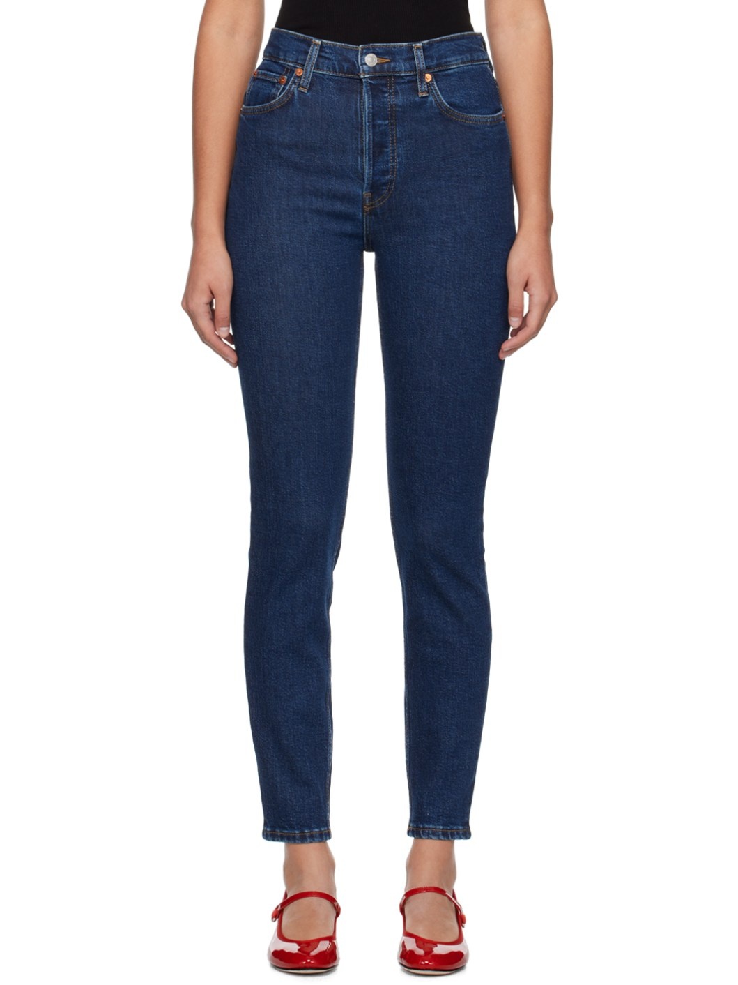 Indigo Skinny Jeans - 1