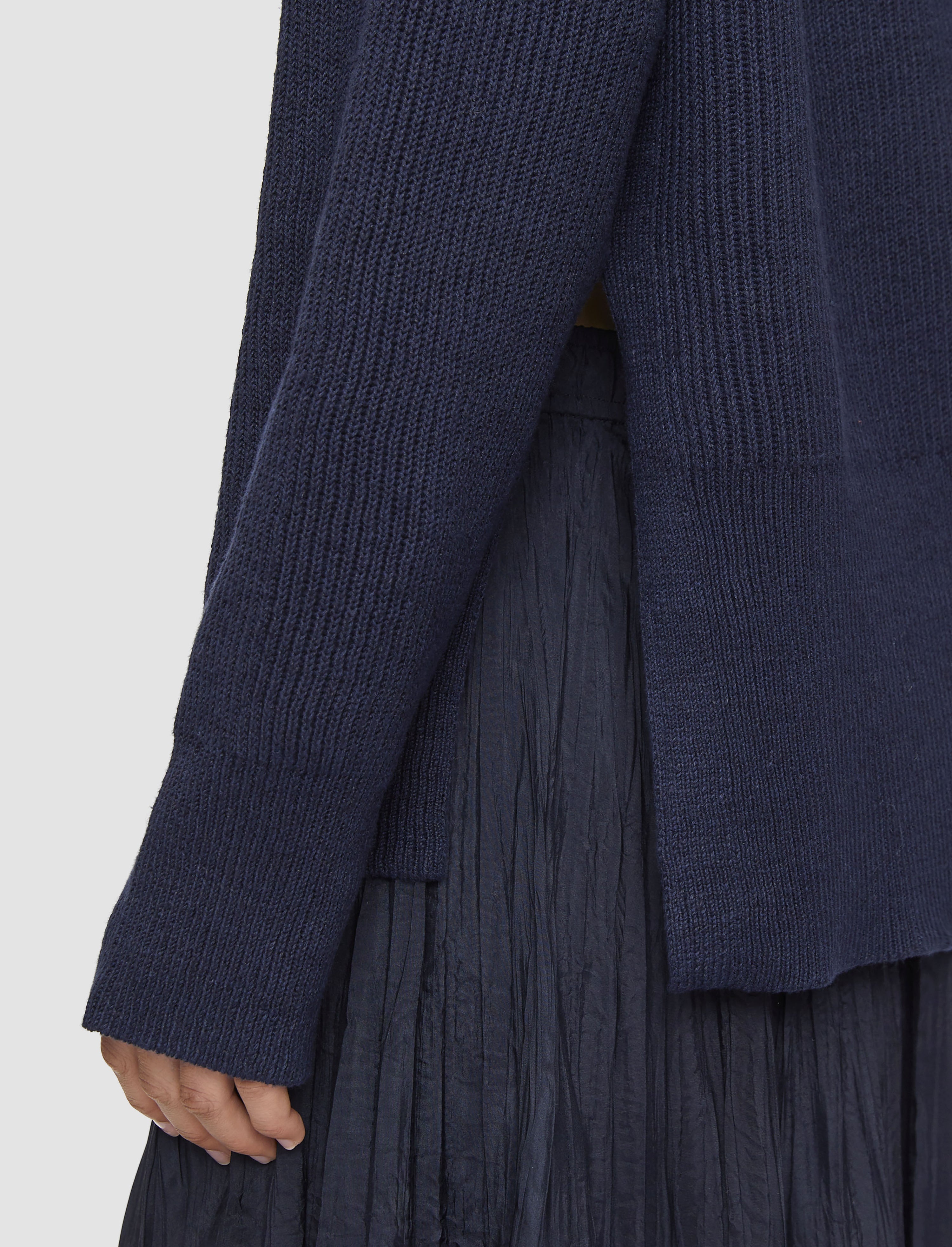Linen Blend Knit Jumper - 5