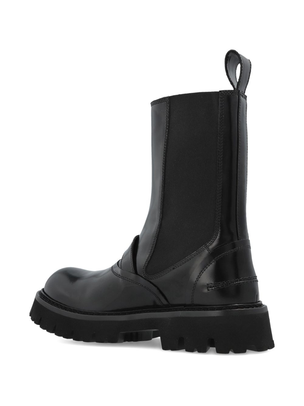 strap-detail chelsea boots - 4