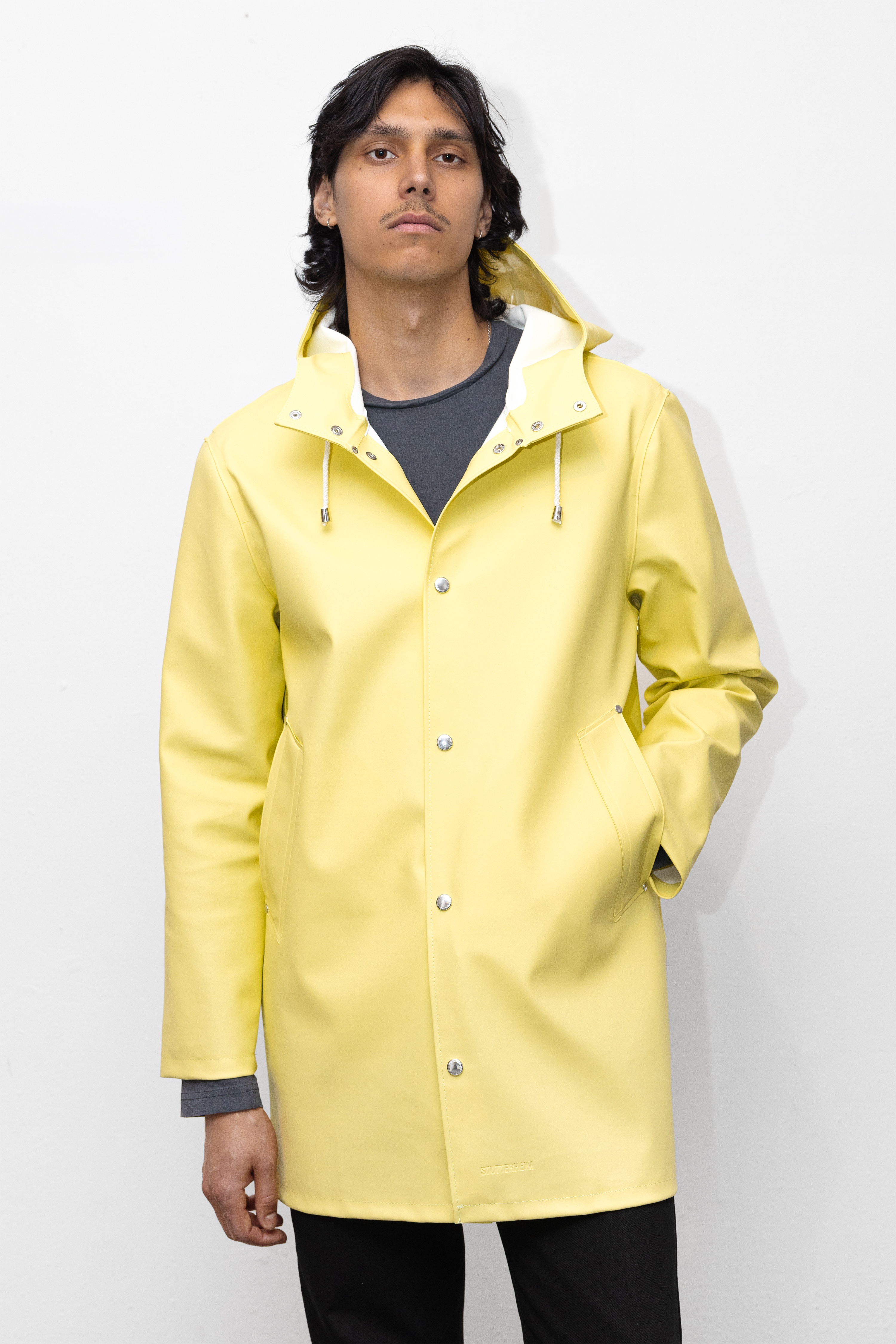 Stockholm Raincoat Lemon - 1