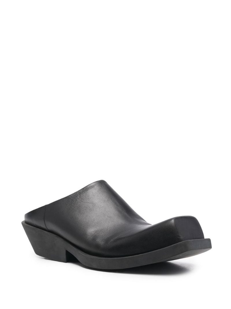 Sabot square-toe clogs - 2