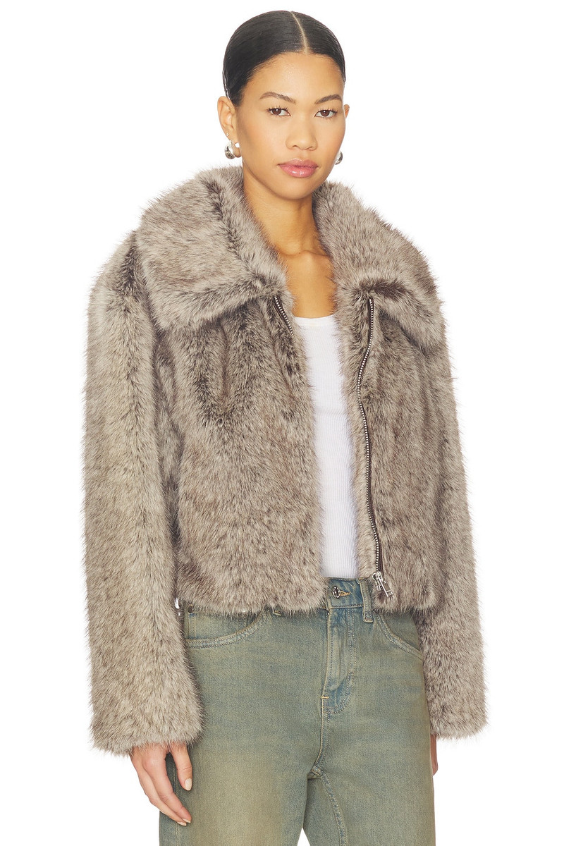 LAMARQUE Nova Faux Fur Jacket outlook