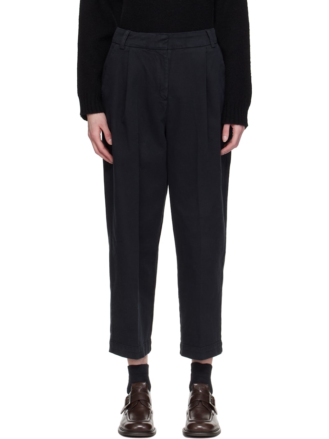 Black Earth Market Trousers - 1