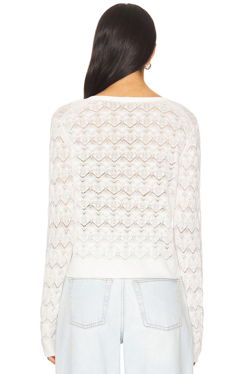 Vince Lace Stitch Cardigan outlook