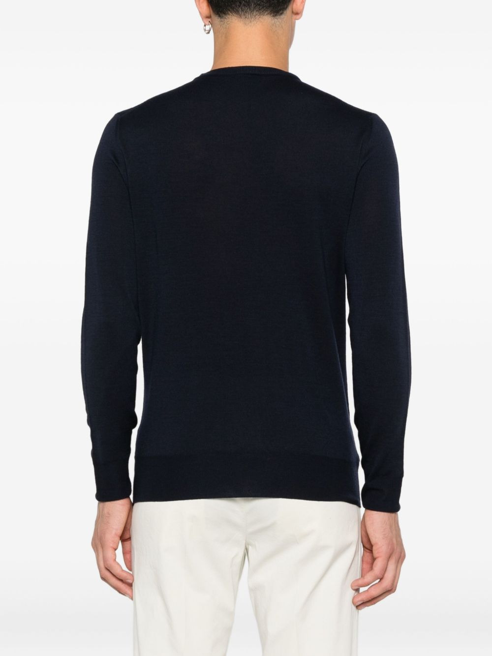 crew-neck wool sweater - 4