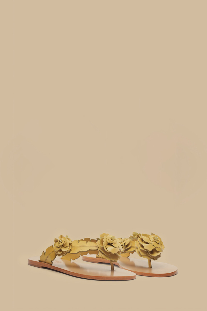 FARM RIO Buttermilk Blooming Flat Sandal outlook